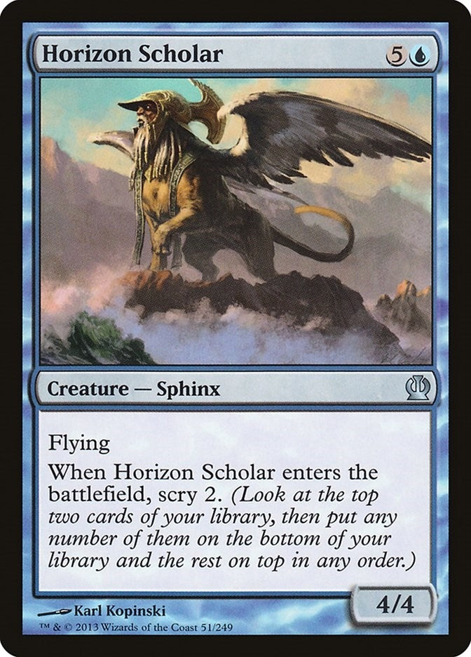 Image for Horizon Scholar (51) (Theros) - Magic: The Gathering