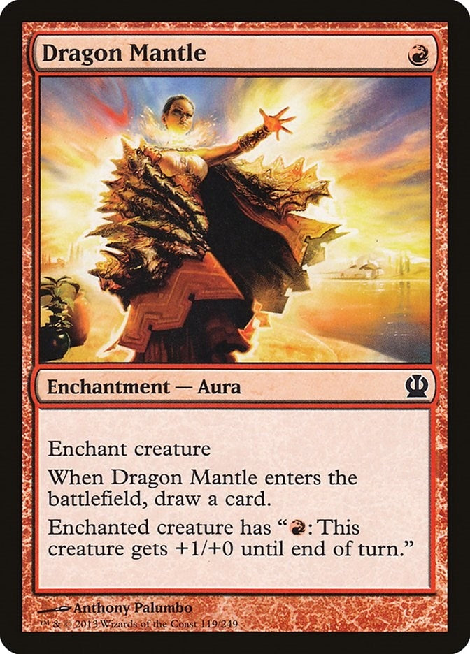 Image for Dragon Mantle (119) (Theros) - Magic: The Gathering