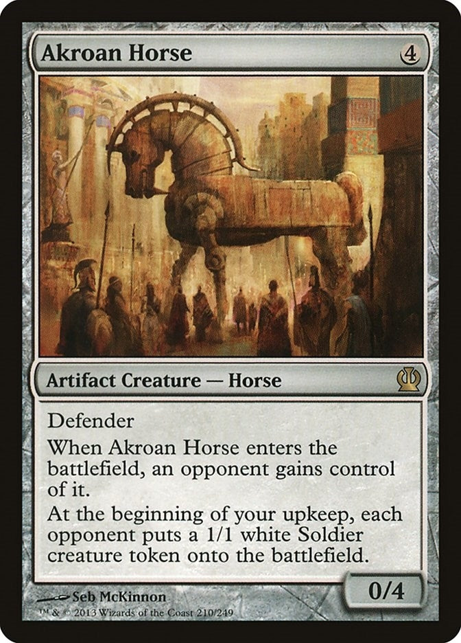 Image for Akroan Horse (210) (Theros) - Magic: The Gathering