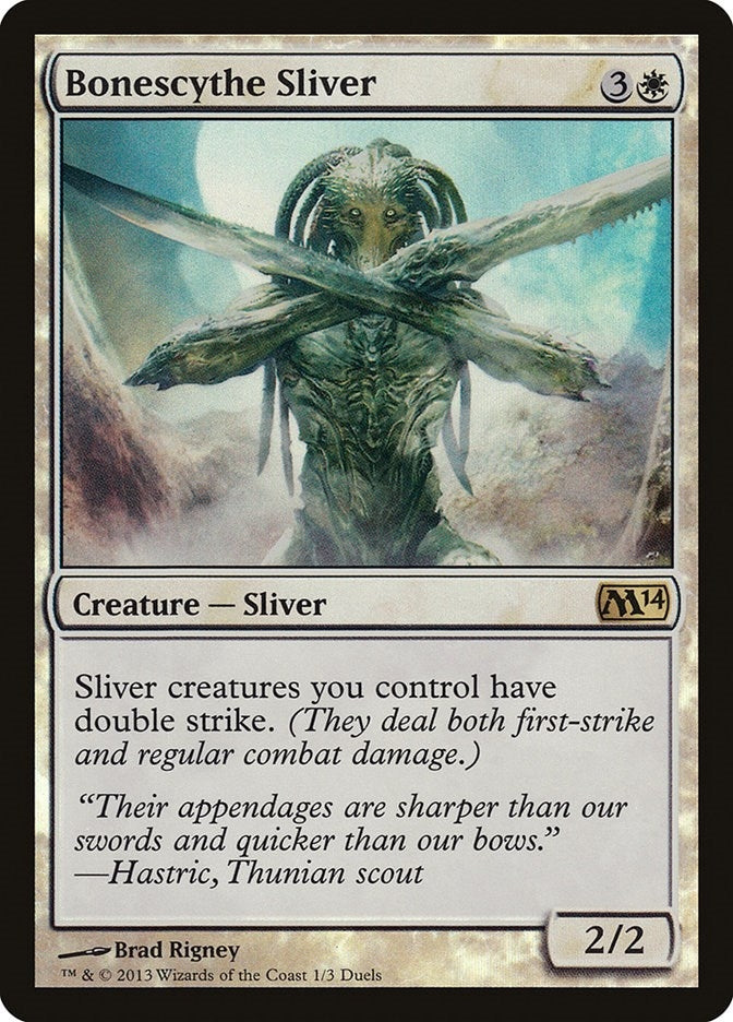 Image for Bonescythe Sliver (1) (Media Promos) - Magic: The Gathering