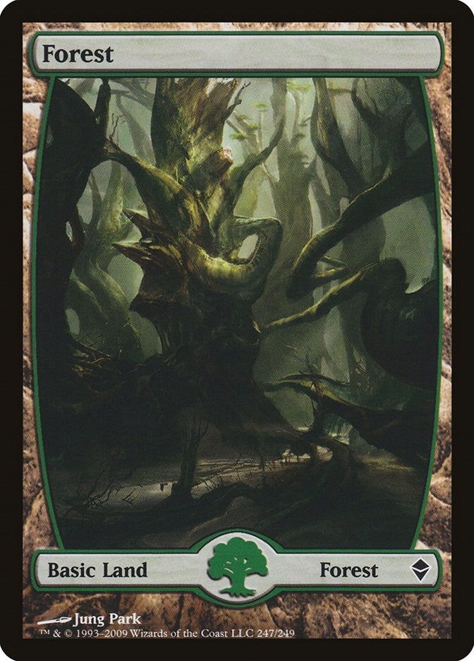 Image for Forest (247) - Full Art (247) (Zendikar) - Magic: The Gathering