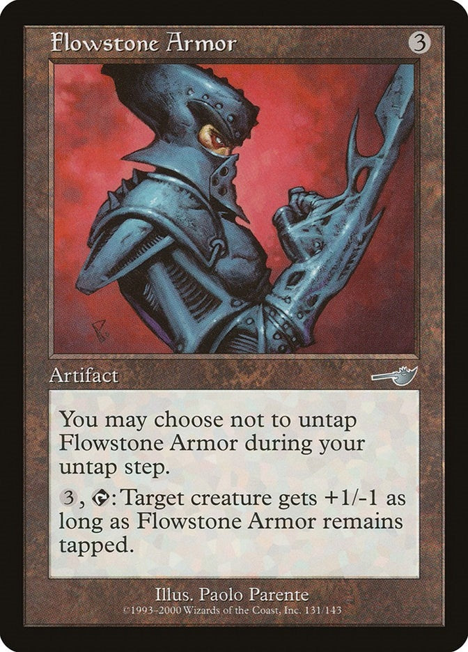 Image for Flowstone Armor (131) (Nemesis) - Magic: The Gathering