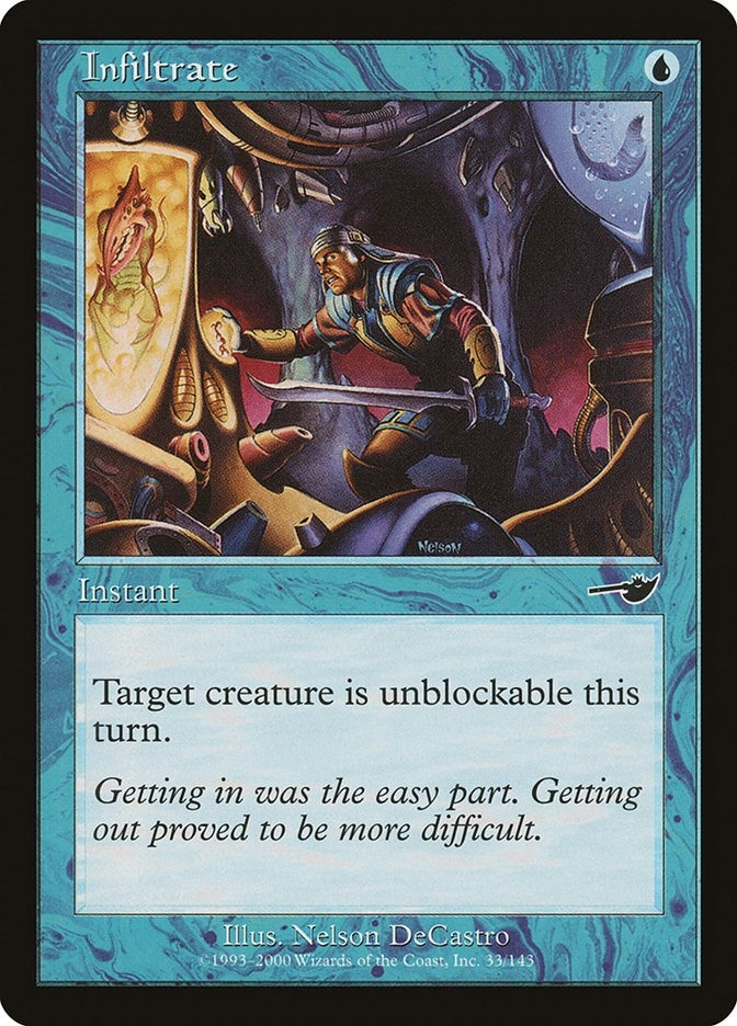 Image for Infiltrate (33) (Nemesis) - Magic: The Gathering