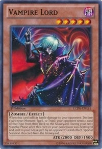 Image for Vampire Lord (LCJW-EN191) (LC04) - YuGiOh