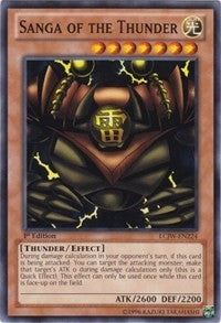 Image for Sanga of the Thunder (LCJW-EN224) (LC04) - YuGiOh