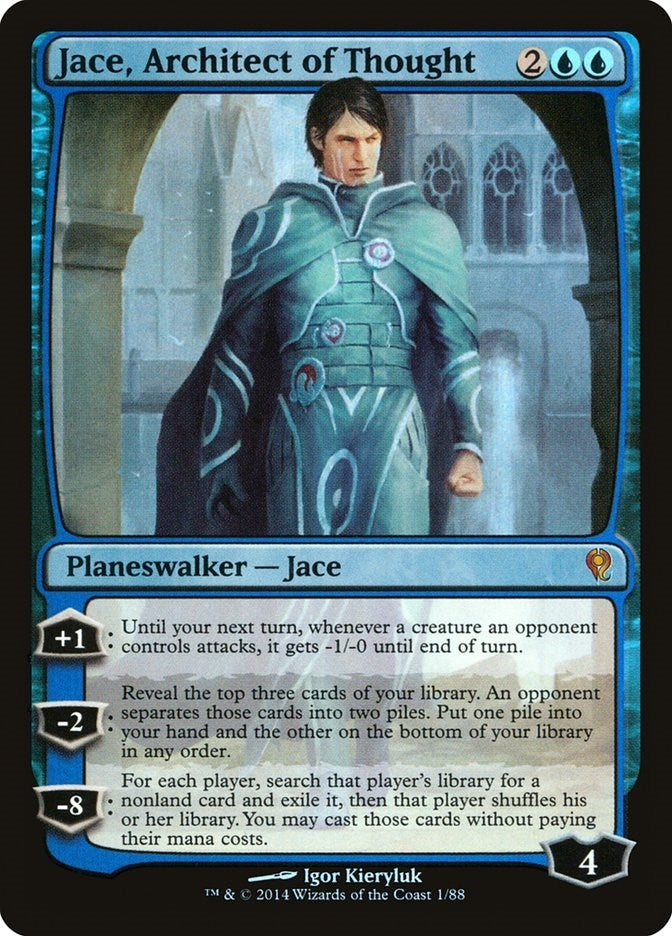 Image for Jace, Architect of Thought (1) (Jace vs. Vraska) - Magic: The Gathering