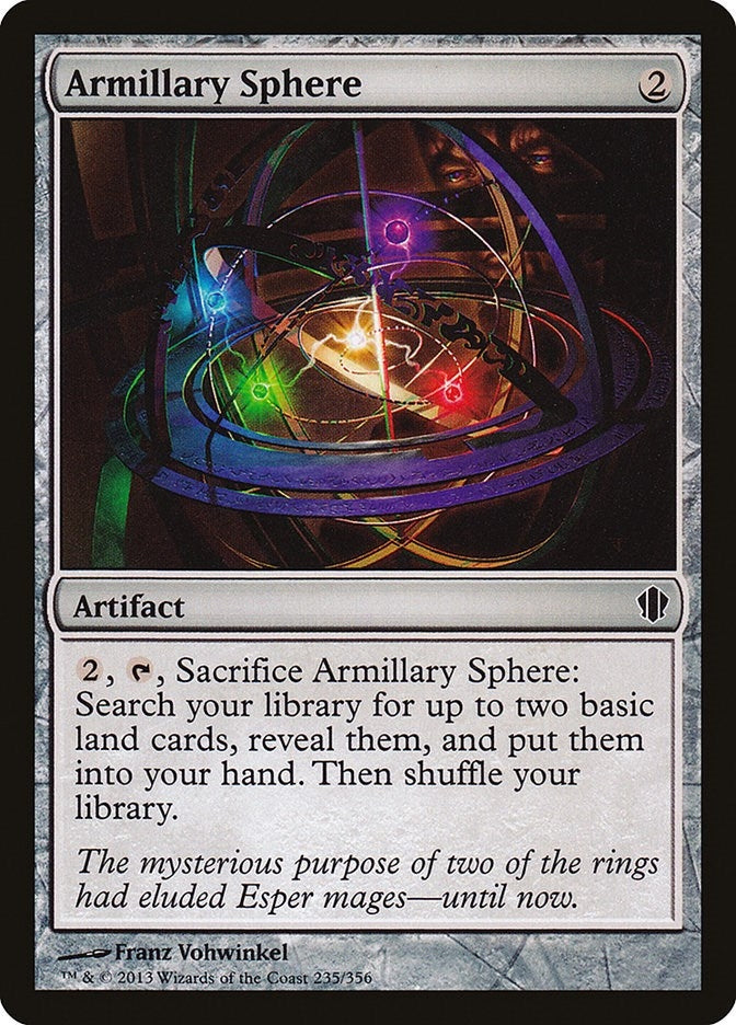 Image for Armillary Sphere (235) (Commander 2013) - Magic: The Gathering