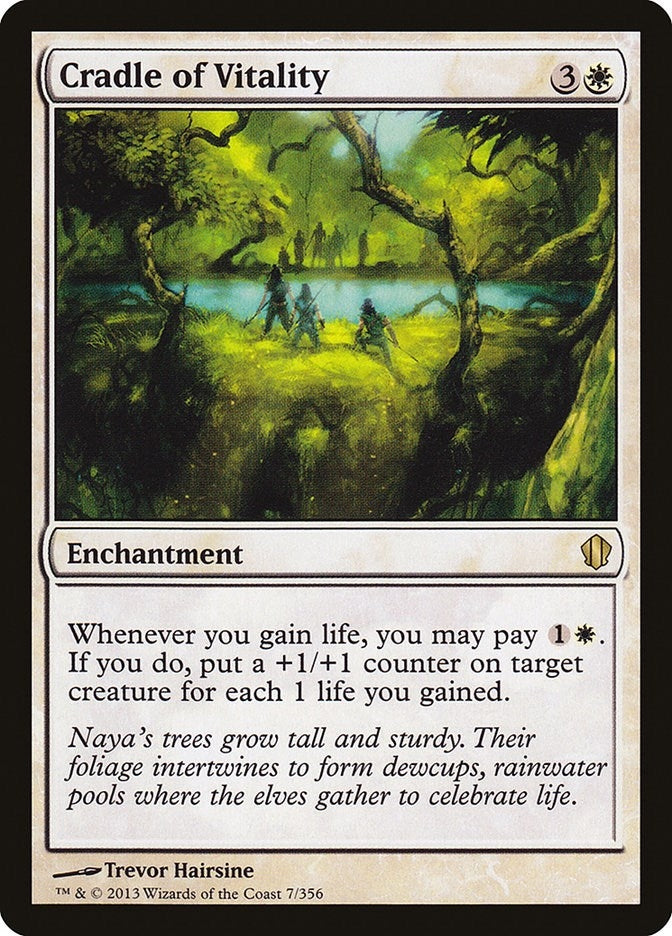 Image for Cradle of Vitality (7) (Commander 2013) - Magic: The Gathering