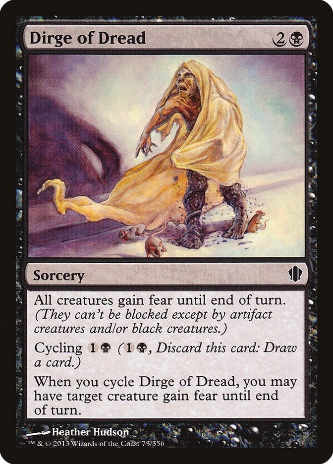 Image for Dirge of Dread (73) (Commander 2013) - Magic: The Gathering