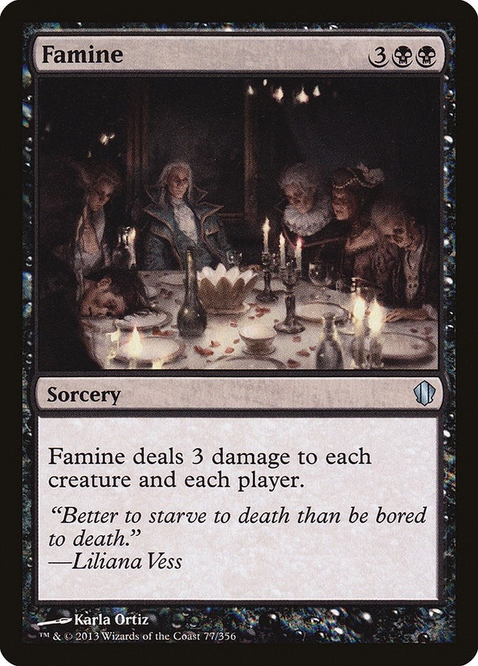 Image for Famine (77) (Commander 2013) - Magic: The Gathering