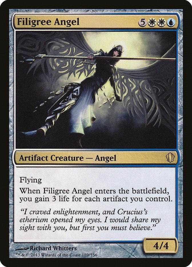 Image for Filigree Angel (189) (Commander 2013) - Magic: The Gathering