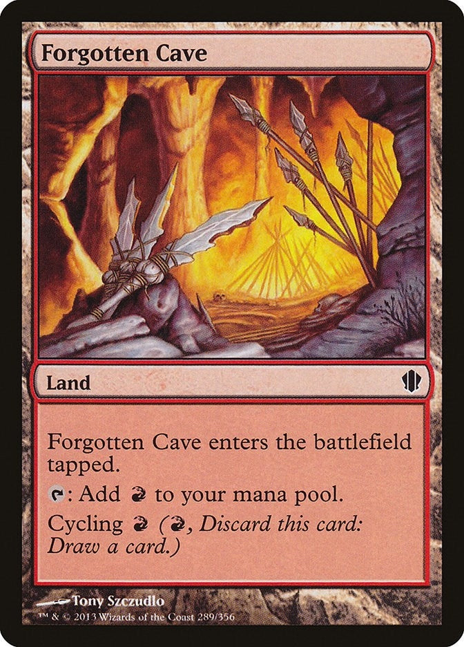 Image for Forgotten Cave (289) (Commander 2013) - Magic: The Gathering