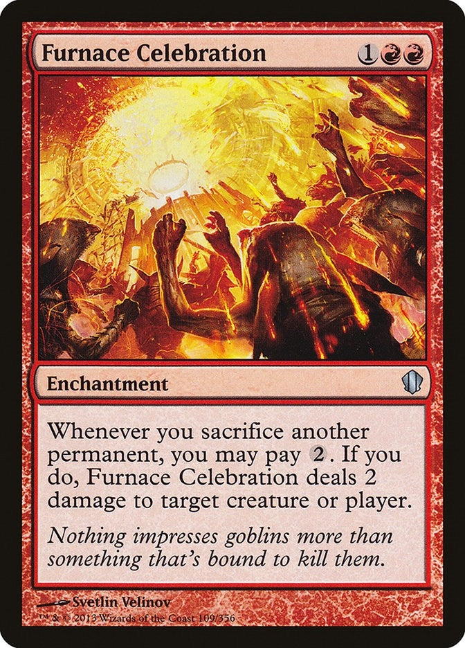 Image for Furnace Celebration (109) (Commander 2013) - Magic: The Gathering