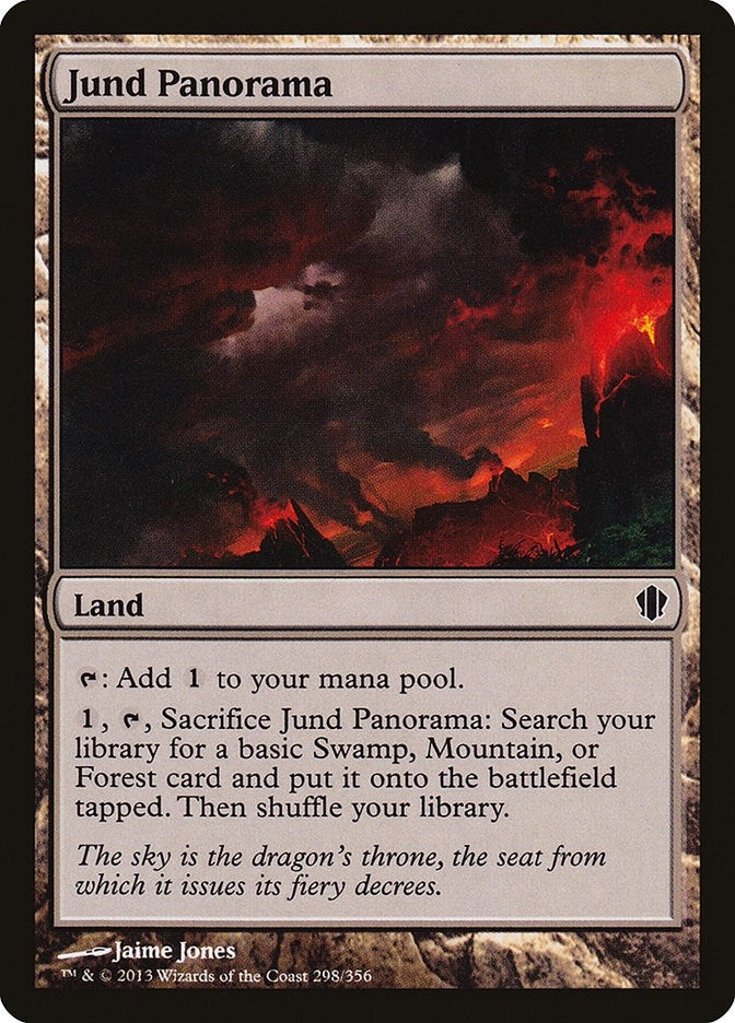 Image for Jund Panorama (298) (Commander 2013) - Magic: The Gathering