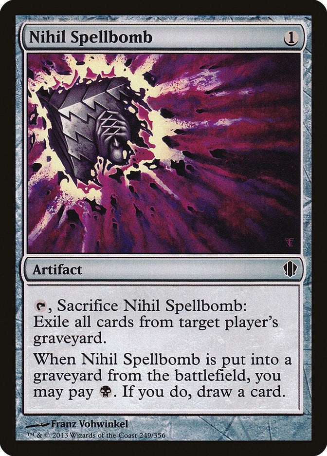 Nihil Spellbomb (249) (Commander 2013)