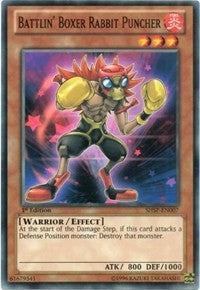 Image for Battlin' Boxer Rabbit Puncher (SHSP-EN007) (SHSP) - YuGiOh