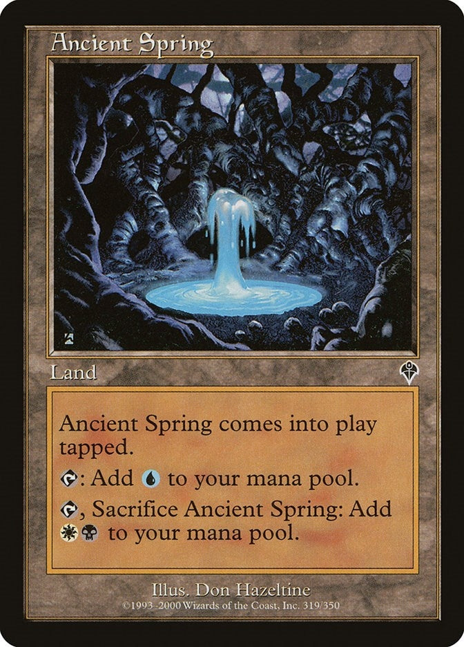 Image for Ancient Spring (319) (Invasion) - Magic: The Gathering