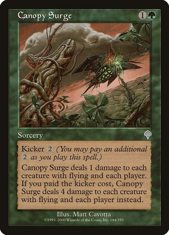 Image for Canopy Surge (184) (Invasion) - Magic: The Gathering