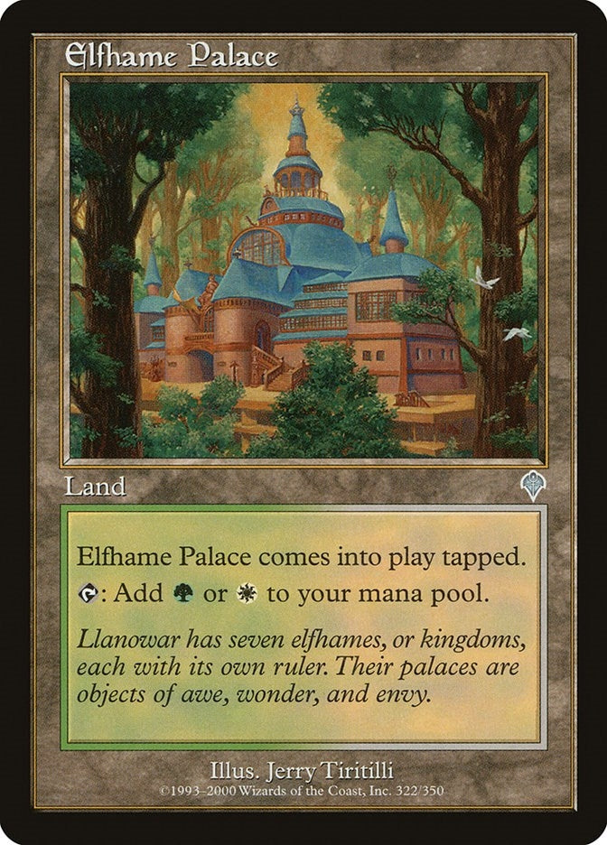 Image for Elfhame Palace (322) (Invasion) - Magic: The Gathering