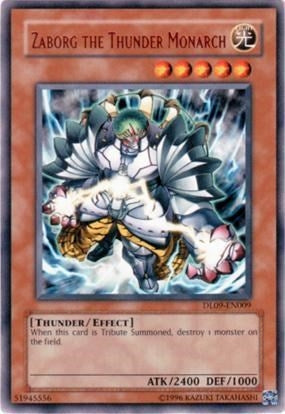 Image for Zaborg the Thunder Monarch (Blue) (DL09-EN009) (DL) - YuGiOh