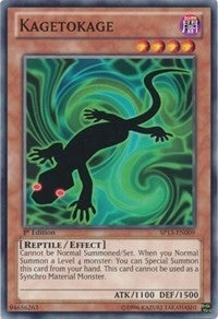 Image for Kagetokage (SP13-EN009) (SP13) - YuGiOh