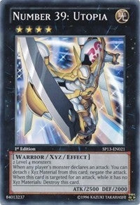 Image for Number 39: Utopia (SP13-EN021) (SP13) - YuGiOh