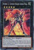 Image for Number 12: Crimson Shadow Armor Ninja (Starfoil) (SP13-EN030) (SP13) - YuGiOh