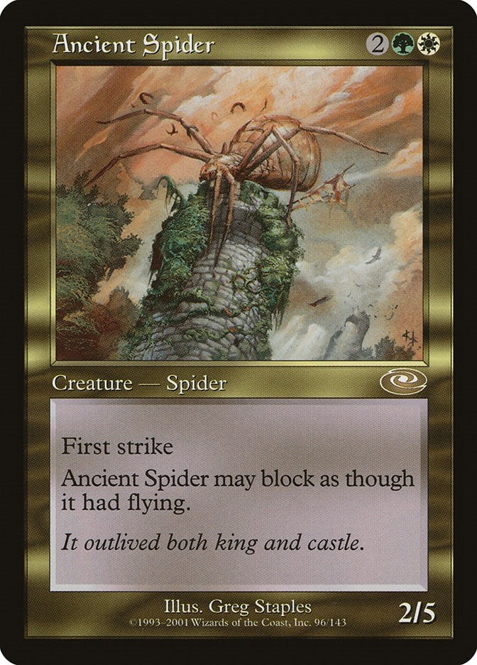Image for Ancient Spider (96) (Planeshift) - Magic: The Gathering