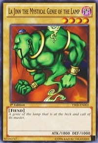 Image for La Jinn the Mystical Genie of the Lamp (YSKR-EN003) (YSKR) - YuGiOh