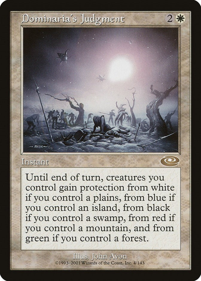 Image for Dominaria's Judgment (4) (Planeshift) - Magic: The Gathering