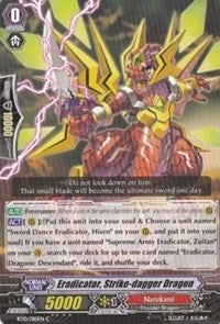 Image for Eradicator, Strike-dagger Dragon (BT10/085EN) (BT10: Triumphant Return of the King of Knights) - Cardfight Vanguard