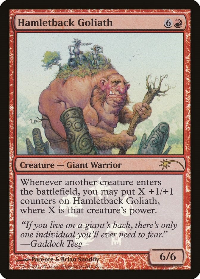 Image for Hamletback Goliath (A10) (Media Promos) - Magic: The Gathering