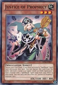 Image for Justice of Prophecy (AP02-EN017) (AP02) - YuGiOh