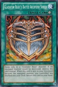 Image for Gladiator Beast's Battle Archfiend Shield (AP03-EN022) (AP03) - YuGiOh