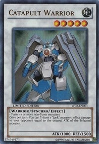 Image for Catapult Warrior (YF02-EN001) - YuGiOh