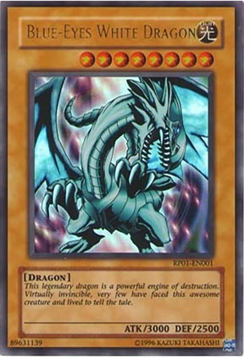 Image for Blue-Eyes White Dragon (RP01-EN001) (RP01) - YuGiOh