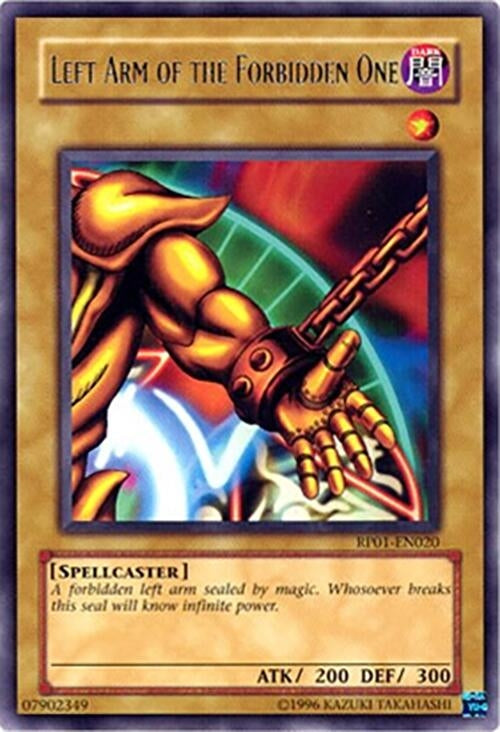 Image for Left Arm of the Forbidden One (RP01-EN020) (Retro Pack) - YuGiOh