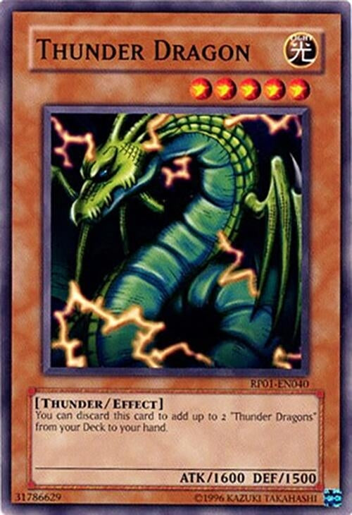 Image for Thunder Dragon (RP01-EN040) (RP01) - YuGiOh