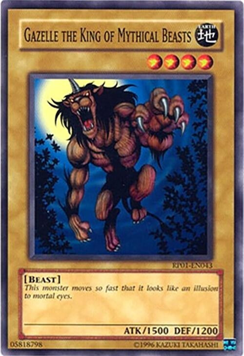 Image for Gazelle the King of Mythical Beasts (RP01-EN043) (Retro Pack) - YuGiOh
