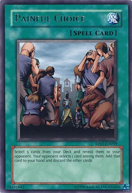 Image for Painful Choice (RP01-EN059) (Retro Pack) - YuGiOh