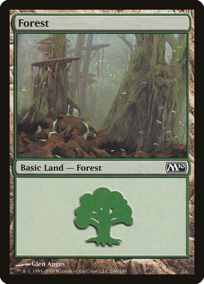 Image for Forest (246) (246) (Magic 2010 (M10)) - Magic: The Gathering
