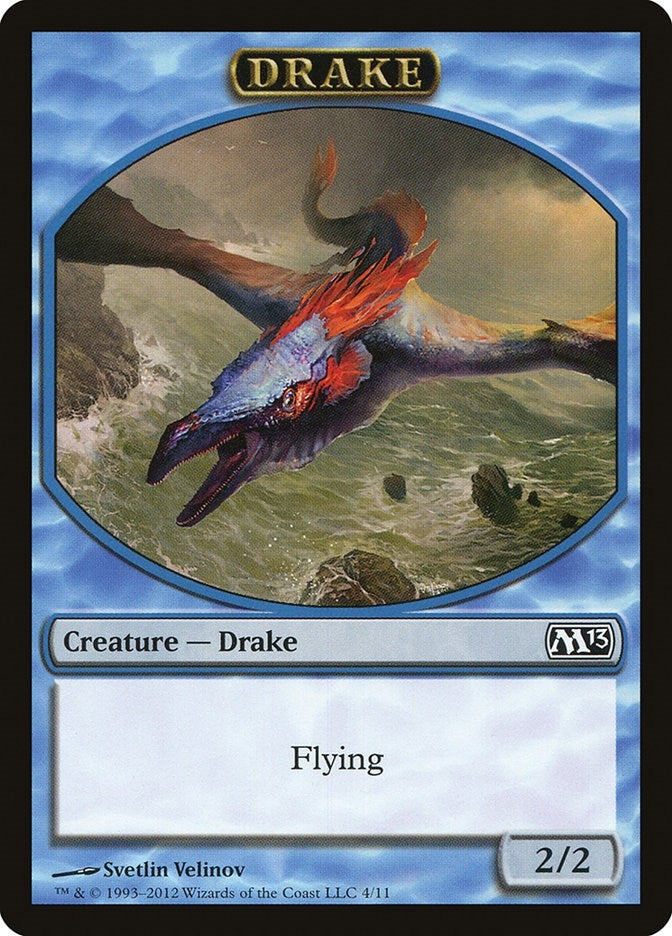 Image for Drake Token (4) (Magic 2013 (M13)) - Magic: The Gathering