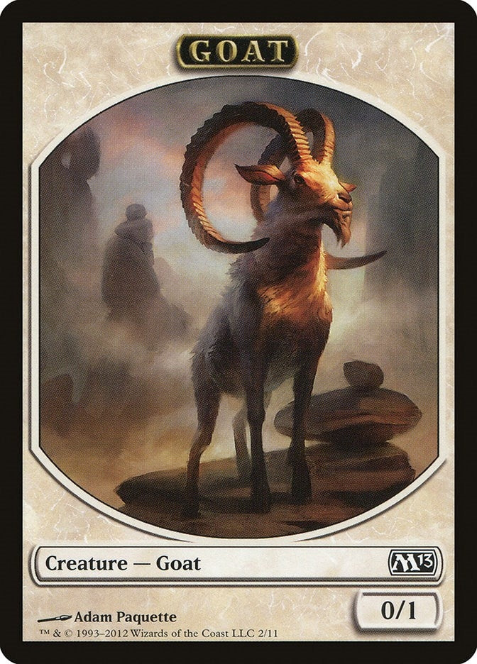 Image for Goat Token (2) (Magic 2013 (M13)) - Magic: The Gathering