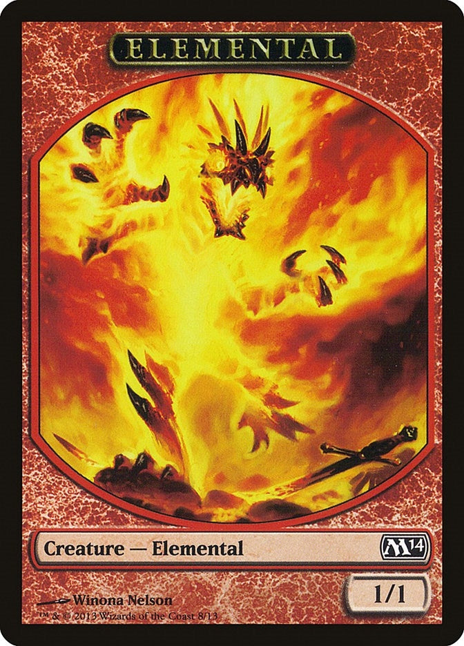 Image for Elemental Token (8) (8) (Magic 2014 (M14)) - Magic: The Gathering