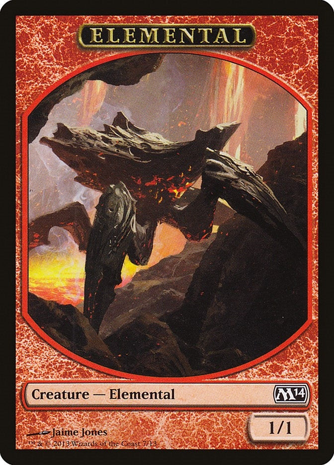Image for Elemental Token (7) (7) (Magic 2014 (M14)) - Magic: The Gathering