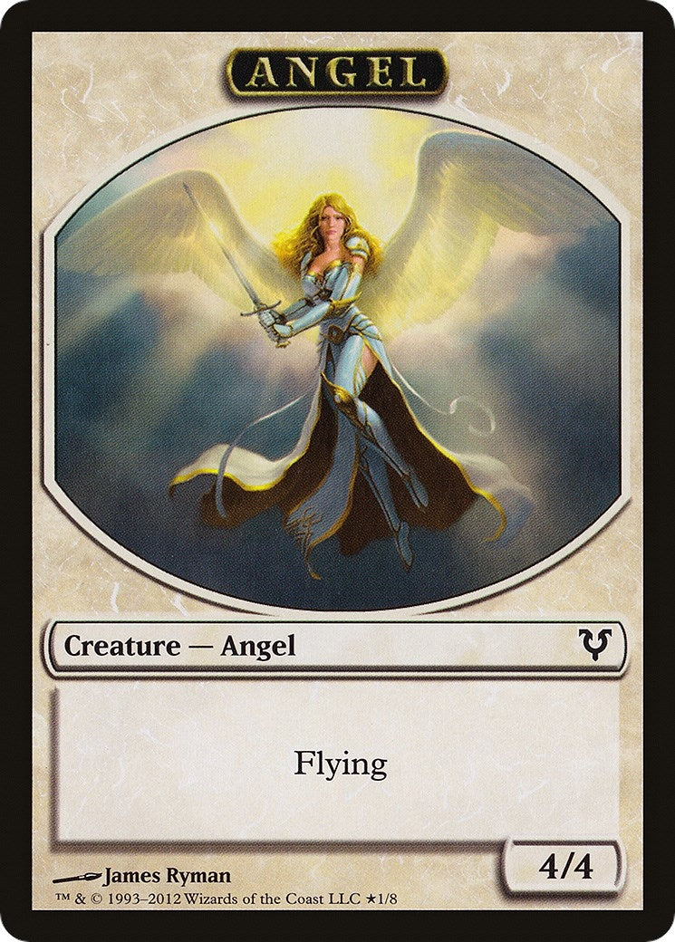 Image for Angel // Demon Double-Sided Token (1 // 5) (Prerelease Cards) - Magic: The Gathering