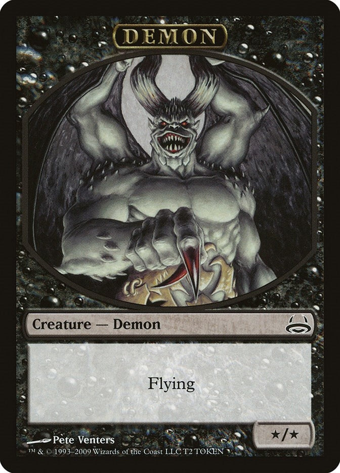 Image for Demon Token (2) (Divine vs. Demonic) - Magic: The Gathering