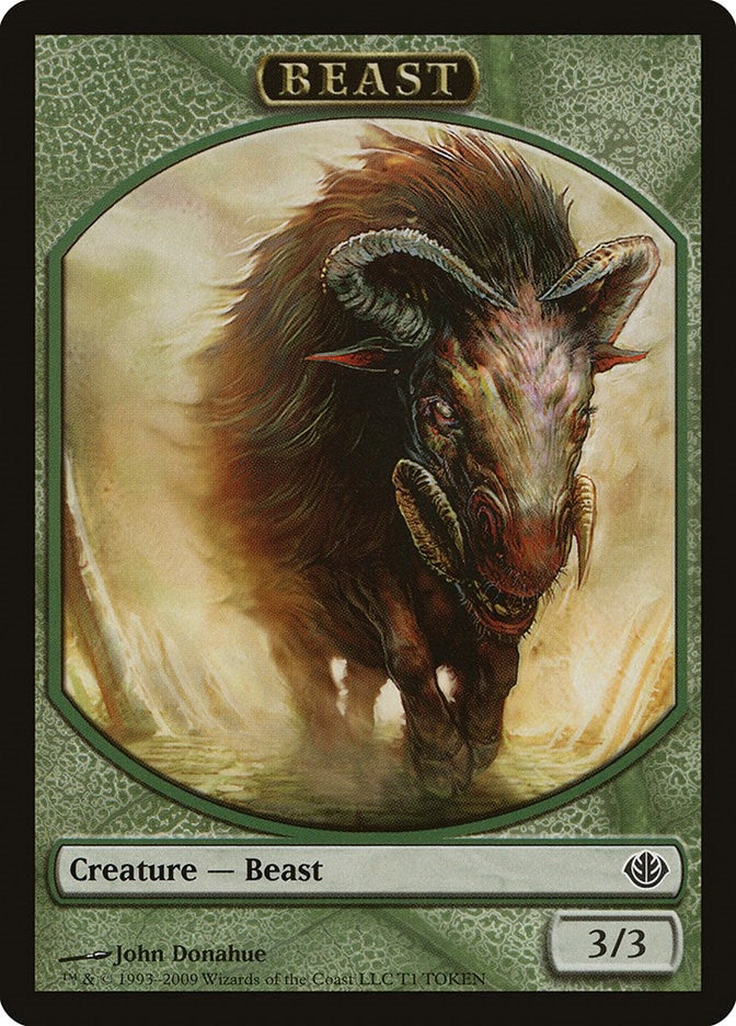 Image for Beast Token (3/3) (T1) (Garruk vs. Liliana) - Magic: The Gathering