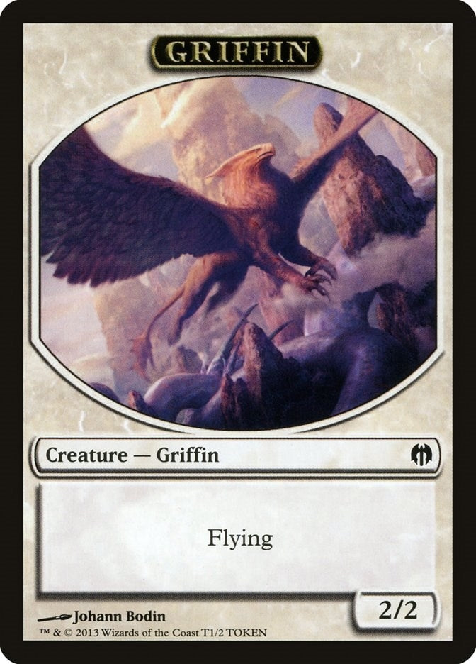 Image for Griffin Token (T1) (Heroes vs. Monsters) - Magic: The Gathering