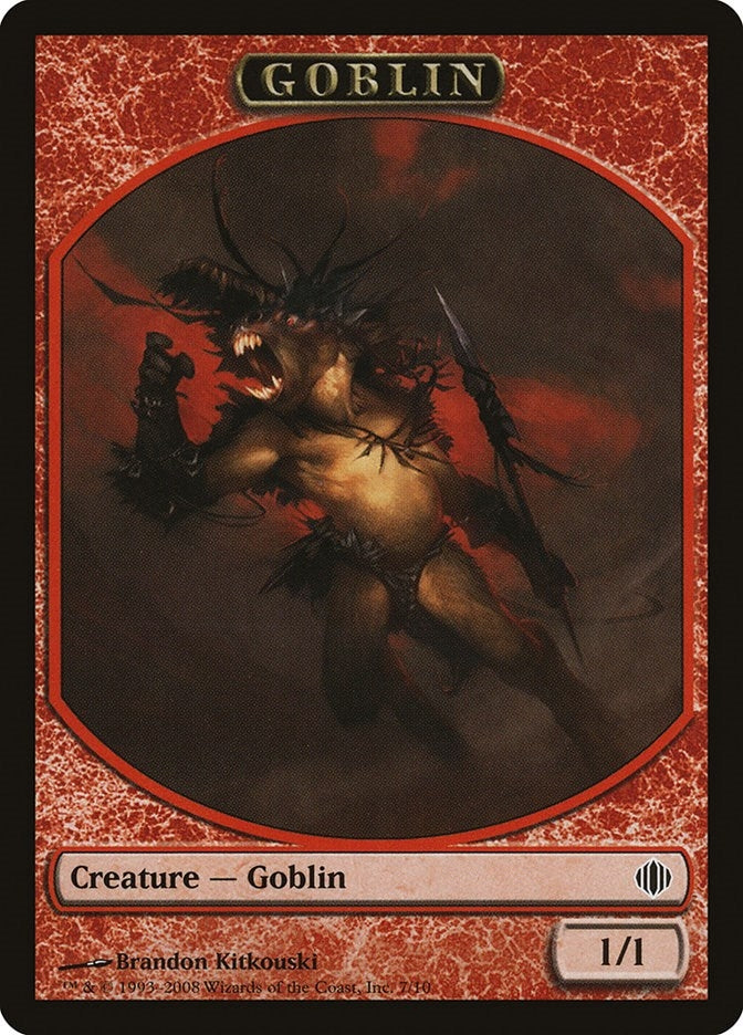 Image for Goblin Token (7) (Shards of Alara) - Magic: The Gathering
